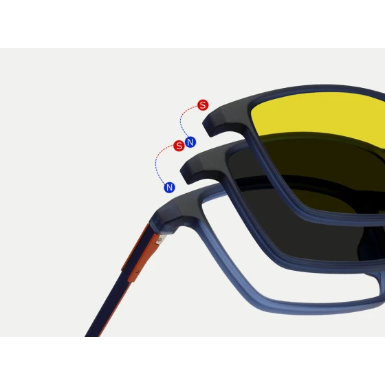 Radley Magnetic Shade Glasses — worn view