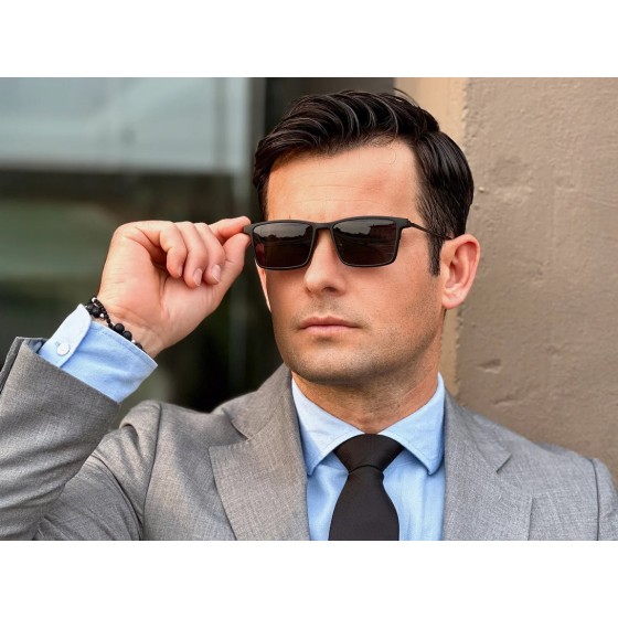 Terrance Magnetic Shade Glasses — worn view