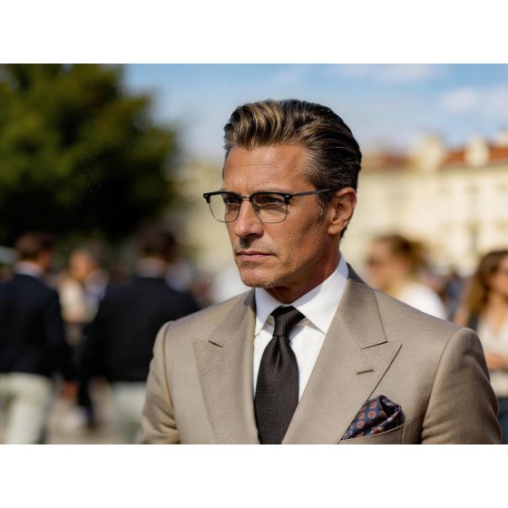 George Magnetic Shade Glasses — worn view
