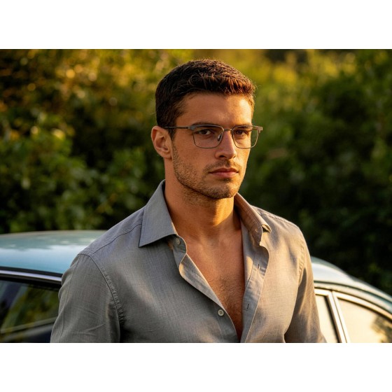 Graham Magnetic Shade Glasses — worn view